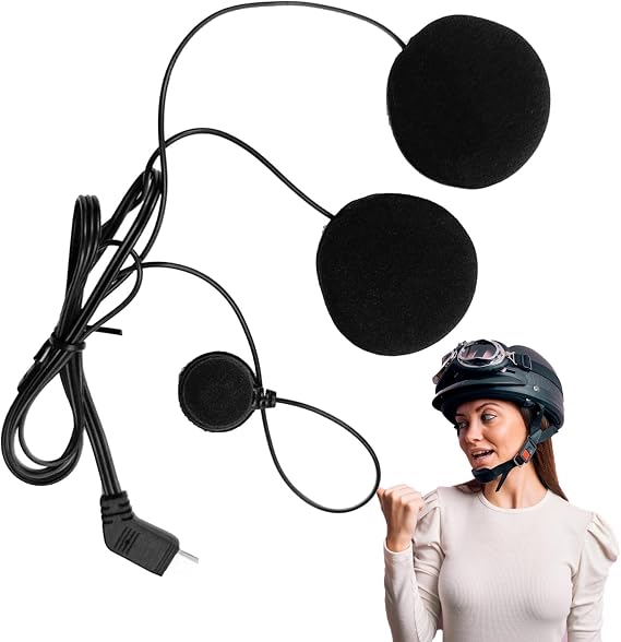 Motorcycle Helmet Headset Motorcycle Communication Headphone Microphone