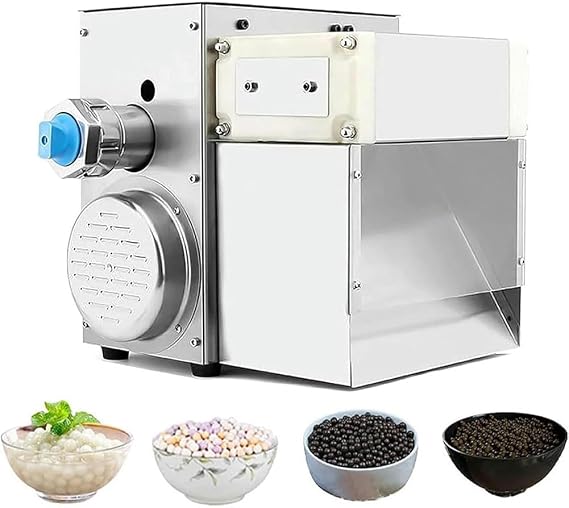 Commercial Popping Boba Machine,Tapioca Pearl Making Machine,Taro Ball Cassava Ball Maker Machine,Bubble Tea Pearl Making Machine,Automatic Bubble Boba Pearl Machine (8mm)