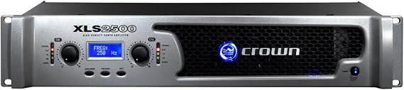 Xls 2500w Amp W/ Xover & Limtr 120v