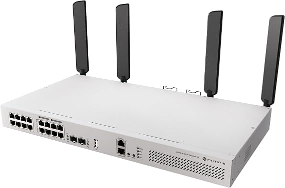 Mikrotik CRS418-8P-8G-2S+5axQ2axQ-RM Network Switch. US Version