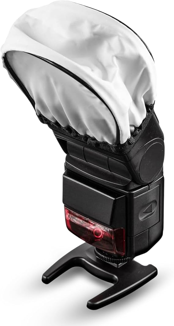 SSE Compact Universal Soft Flash Diffuser for Canon, Metz, Nikon, Olympus, Pentax, Sony, Sigma, Sunpak and More Flash Units