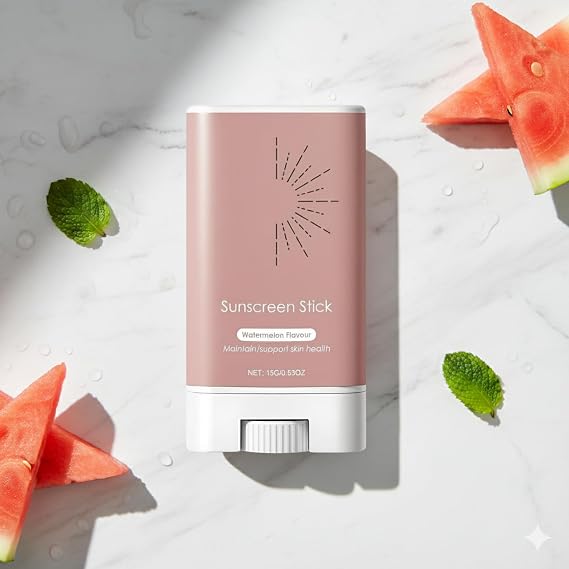 Face Sunscreen Stick, Travel Size Sunscreen, Mini Sunblock, No White Cast, Non-Greasy, Long-Lasting UV Protection, Sun Stick for Face and Body, Suitable for All Skin Types