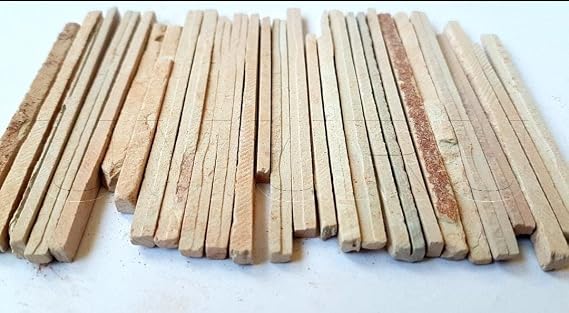Indias Best Edible Broken Red Slate Bar Pencils (1000 gm)/ Natural Limestone/Earthy Goodies