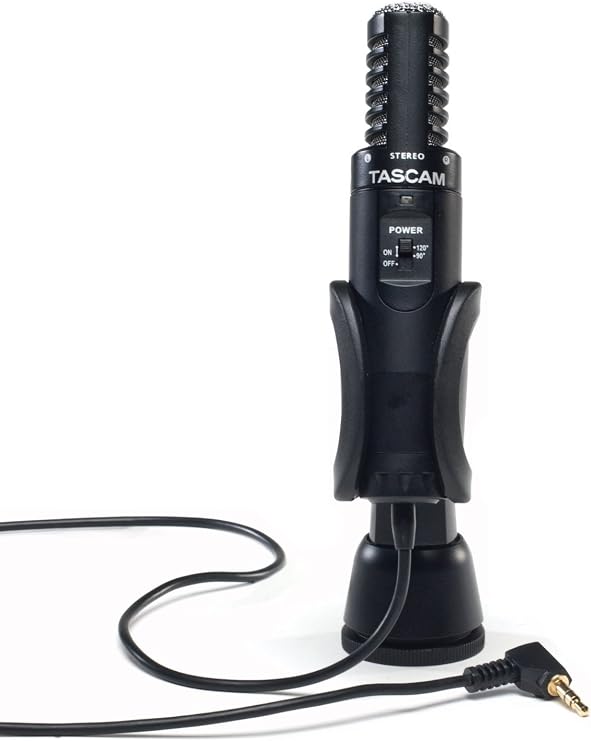 Tascam TM-ST1 Stereo Condenser Microphone with Pattern Switching