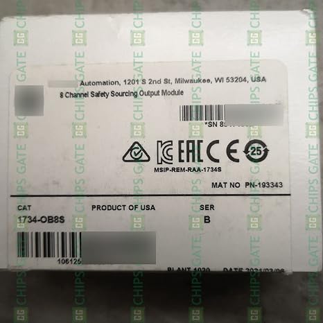 1734-OB8S Safety Output Module New Factory Sealed