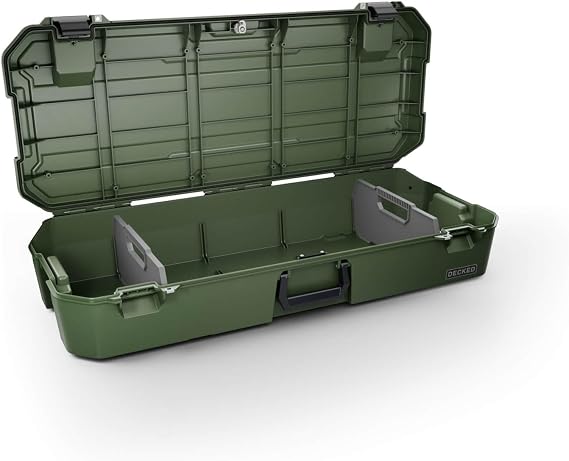 DECKED Honcho 80 L Protective Case with Dividers & TSA Lock - Ranger Green