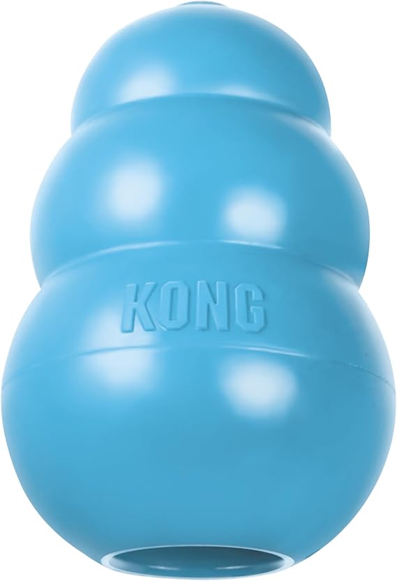 KONG Puppy, Natural Rubber Teething Chew Toy, for XS Puppies, Blue