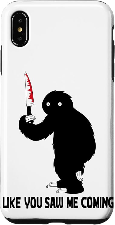 Yo Minus Fan Merch Murderous Sloth With Knife Case for iPhone XS Max