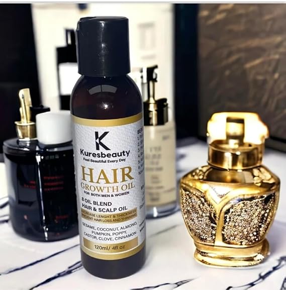 kuresbeauty growth hair oil