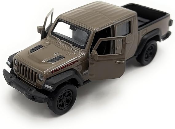 Toi-Toys Welly Model car Jeep Gladiator SUV vehicle miniature car scale 1:39 / L 12cm olive green