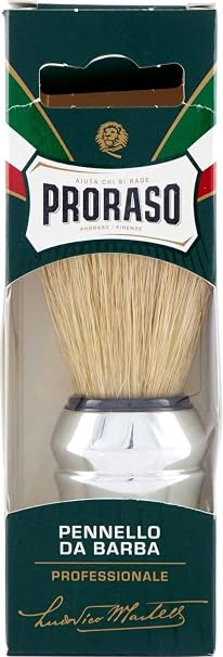 Proraso Professional Shaving Brush - Natural Boar Bristles - Premium Wet Shave Brush