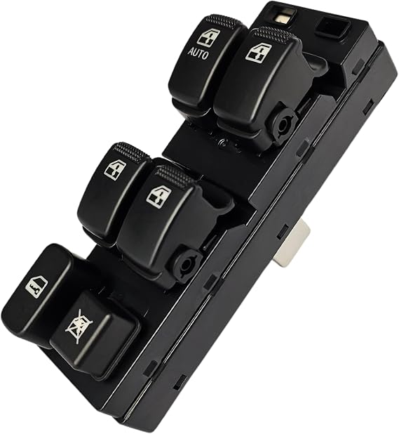 Window Master Switch for 2004-2009 Kia Sorento (93570-3E250CY, Power, Button, Control, Electric) | 2004 2005 2006 2007 2008 2009 Kia Sorento (93570-3E250CY, Power, Button, Control, Electric)
