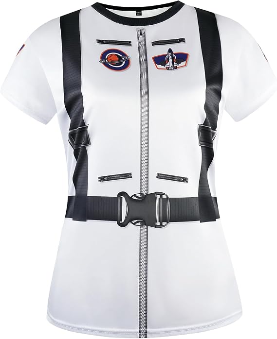Women's Astronaut Costume Shirts T-Shirts