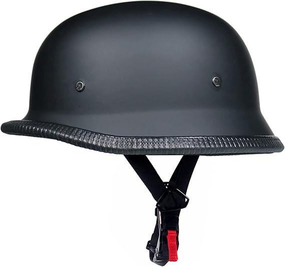 German Pilot Helmet,Motorcycle Helmet,Personality Vintage DOT Approved, Half Helmet Motorcycle Cruiser Scooter Cool Helmet