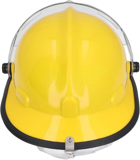 Full Helmet Fireman Safety 260C Heat High Strength ABS, Industrial Safety Helmet Hat Firefighter Accessories Costume for Industries Like Construction
