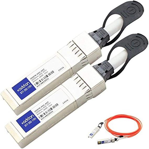 Add on - 10GBase Direct Attach Cable - SFP+ to SFP+ 49 ft - Fiber Optic - Active - for Aruba 5406 zl (J9287B-AOC-AOT)