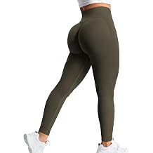 YEOREO Amplify Leggings for Women Seamless Scrunchy Leggings Butt Lifter Gym High Waist Athletic Leggings