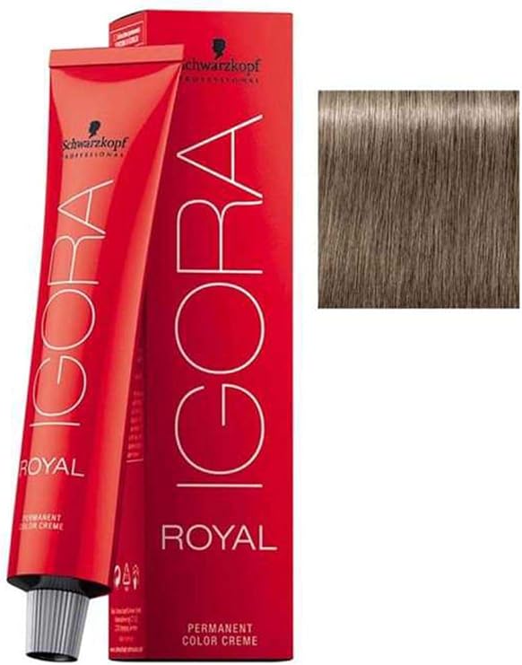Schwarzkopf Igora Royal Hair Dye 60ml-No - 8.1 Ash Light Brunette