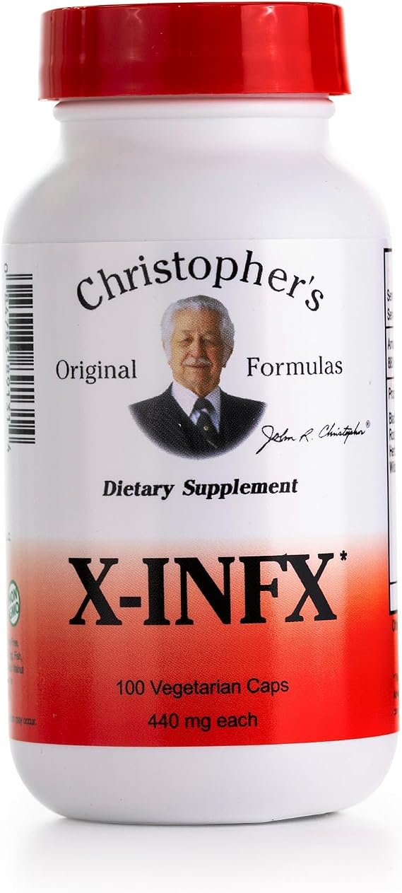 Christopher's Original Formulas X-INFX Formula, Natural Immune Support, 100 Caps