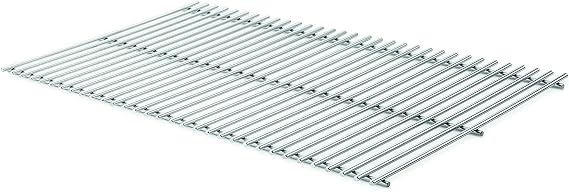 Weber Stainless-Steel Cooking Grates for Select Spirit Gas Grills | Durable Replacement Grates for Spirit 300 Series Gas Grills, Easy to Install, 2 Pieces, Gas Grill Replacement Parts
