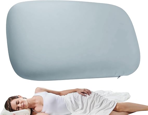 Hiking Pillow Ergonomic Headrest | Ergonomic Portable Foldable Cooling Memory Foam Pillow for Flight, Hiking, Travel, Hotel, Backpacking
