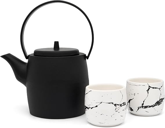 Bredemeijer Kobe Gift Set, Cast Iron, Black, 1200 ml