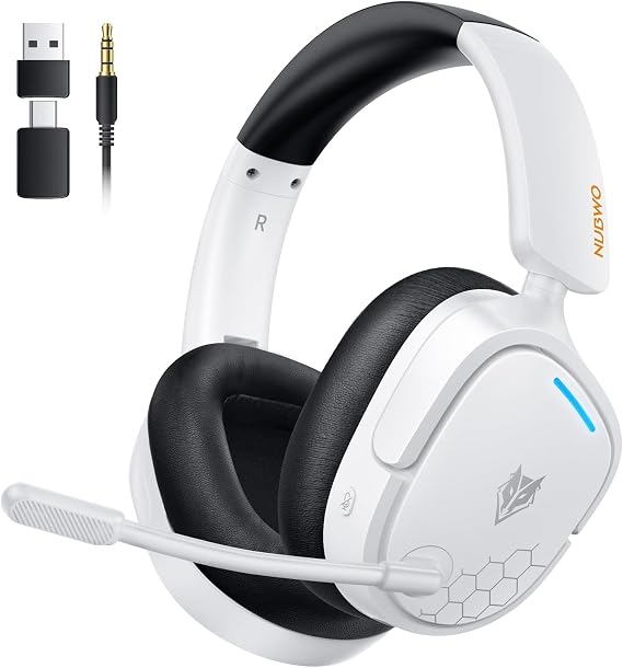 NUBWO Wireless Gaming Headset for PS5, PS4, PC, Switch 7.1 Surround Sound