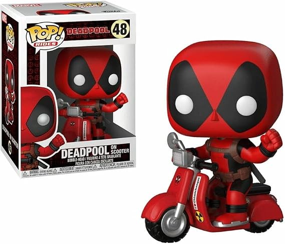 Funko Pop Figure Marvel: Deadpool: Deadpool & Scooter