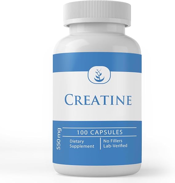 Pure Original Ingredients, Creatine Monohydrate, 100 Capsules | For daily wellness, convenient capsules, and easy addition to your daily routine
