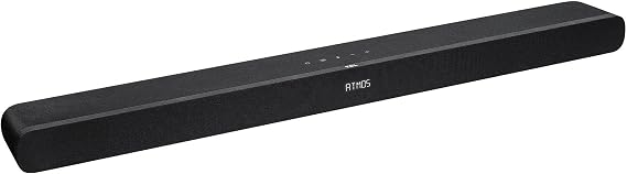 TCL Alto 8i 2.1 Channel Dolby Atmos Sound Bar with Built-in Subwoofers and Bluetooth TS8111, 260W, 39.4-inch, Black