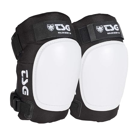 TSG Kneepad Roller Derby 3.0 Pads, Unisex, Kneepad Roller Derby 3.0, Black, Large