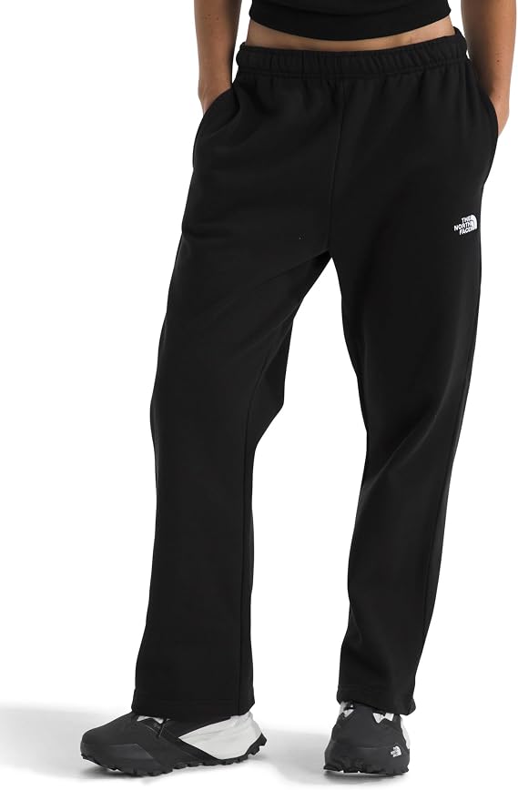 THE NORTH FACE Women's Evolution Simple Dome Straight Leg Pant | Elastic Waistband With Drawcord, Pockets, Embroidered