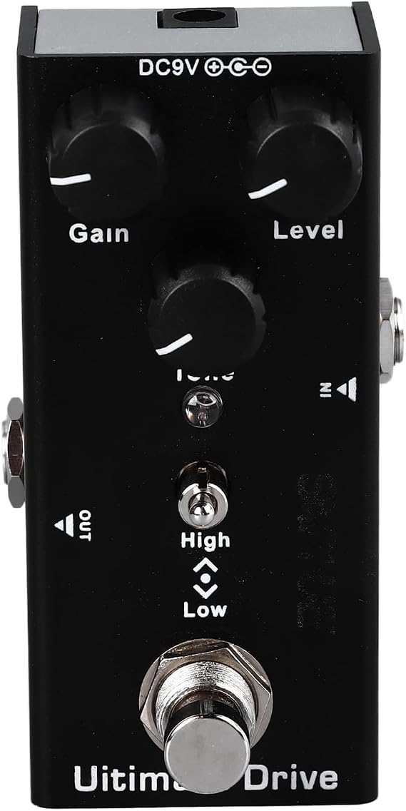 Mini Electric Guitar Effect Pedal, Multiple Effects Accurate Chorus Effector Sound Processor for Electric Guitar Performance (Drive(02