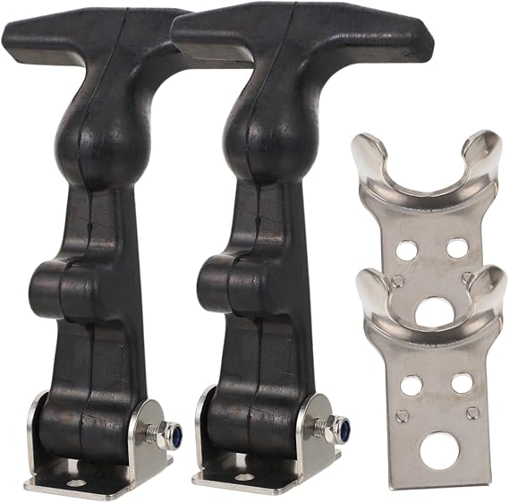 2pcs Elastic Draw Latches T-Handle Catch Tool Box Hasp Replacement for Machines Vehicles