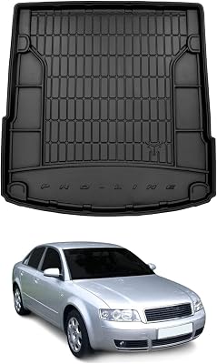 OMAC Premium Cargo Mats Liner for Audi A4 Sedan 2001-2004 All-Weather Heavy Duty