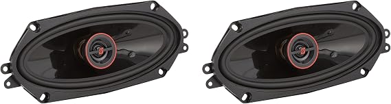 CERWIN-VEGA! HED Series 4"x10" 2-Way Coaxial Car Audio Speakers (4, 50W RMS) - H7410