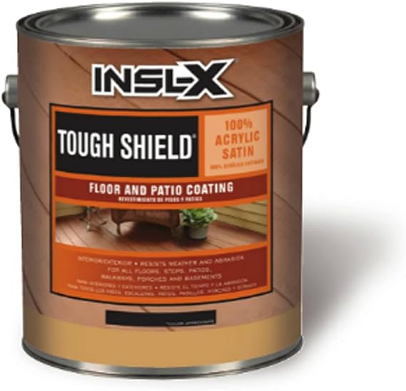 INSL-X PRODUCTS Corp TS3505099-01floor/patio coatingTOUGH Shield Acrylic Floor & Patio Coating 100% Acrylic Enamel Formula