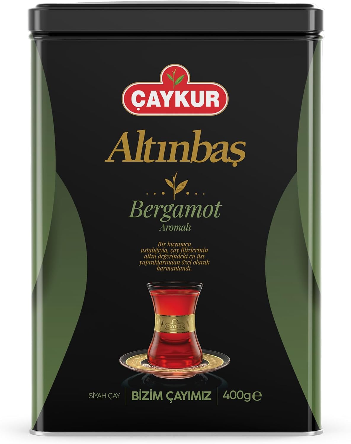 CAYKUR Altinbas Earl Grey Premium Turkish Black Tea  400 GR
