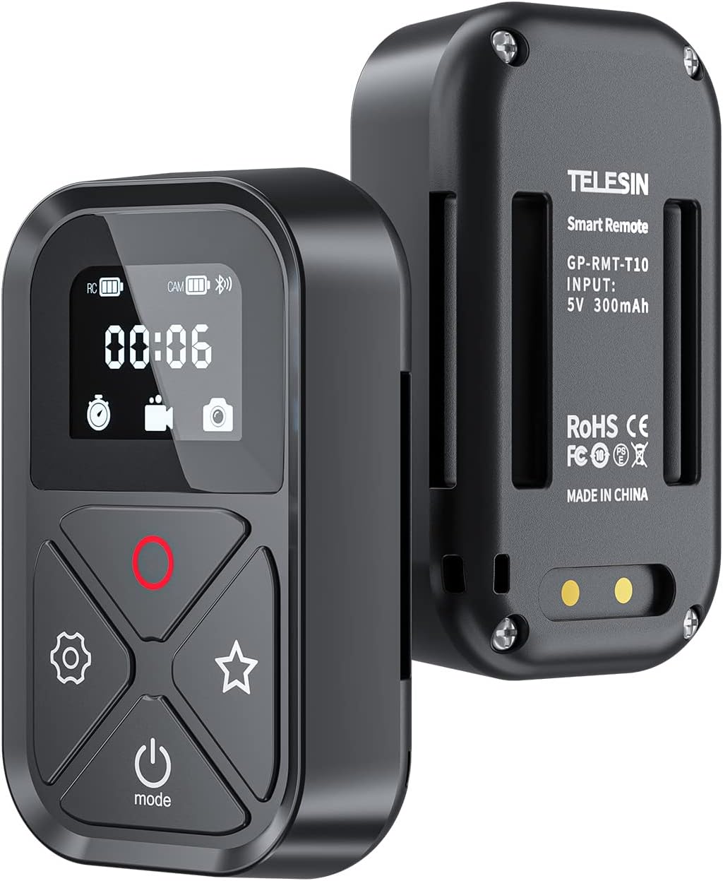 AuyKoo Wireless Remote Control for GoPro Hero 12111098Max, Smart Remote for GoPro Hero 111098Max