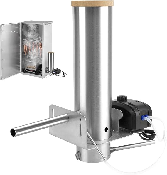 Stainless Steel Cold Smoke Generator, Smoker Generator Box with Pump