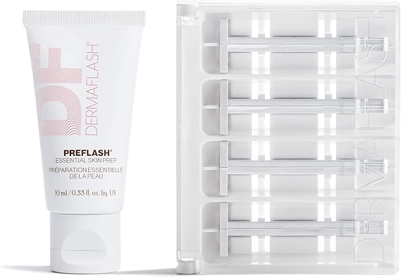 DERMAFLASH ESSENTIALS Dermaplaning Replenishment Kit for Women (4 Week Supply)