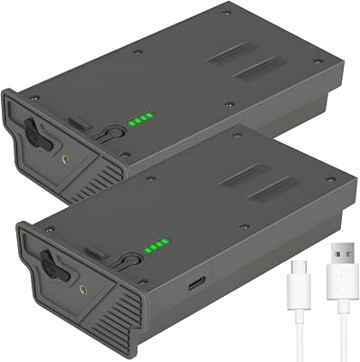 2 Pack for Reveal Lithium Battery Pack, Compatible for Trail Camera Lipo Lithium Battery, for Reveal Hunting Cellular Trail Game Camera X Gen 3.0, Pro 3.0, X, X Ultra 3.0,X Pro,X Gen 2.0,XB,SK 6000mAh