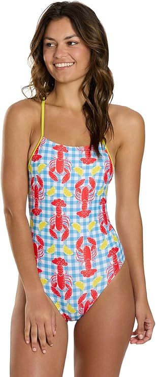 Sporti Micro Back Women's Athletic One Piece Swimsuit - Competitive Bathing Suit for Lap Swimming