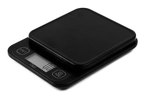 Ozeri Garden and Kitchen Scale II with 420 Variable Graduation Technology | Measures most delicate garden herbs and greens at 0.1 g for ingredients under 420 grams and 0.5 g for items over 420 grams