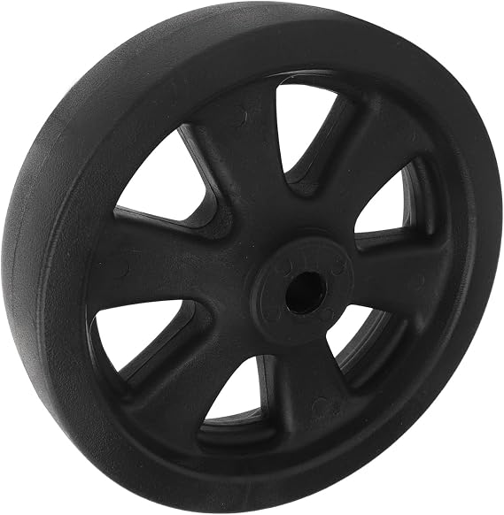 Universal Trailer Jack Wheel Rugged Support for Lawnmowers Utility Carts 1500lbs (Nylon Wheels)