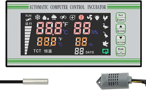 Automatic Control System for Egg Incubator Machine and Temperature and Humidity Control Machine (XM-18S)