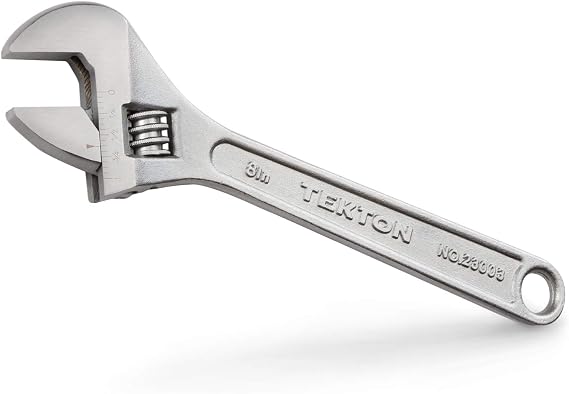 TEKTON 8 Inch Adjustable Wrench | 23003