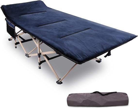 REDCAMP Folding Camp Beds for adults with Soft Mattress, 28" Extra Wide
