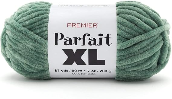 Premier Yarns Parfait XL, Sage, Jumbo Weight, 7 oz, 87 Yards