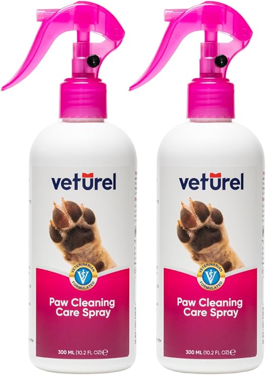 Veturel Paw Cleaning and Care Spray 2x 300ml